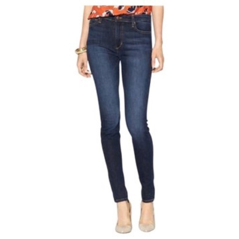 JOE’S JEANS indigo dark rinse high rise waist skinny lorena jeans size 27